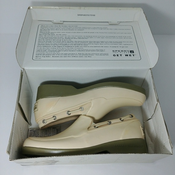 VINTAGE SPERRY TOP-SIDER RUBBER 6M SLIP ON SHOES - Picture 8 of 8